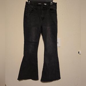 Black Flared Women's Jeans